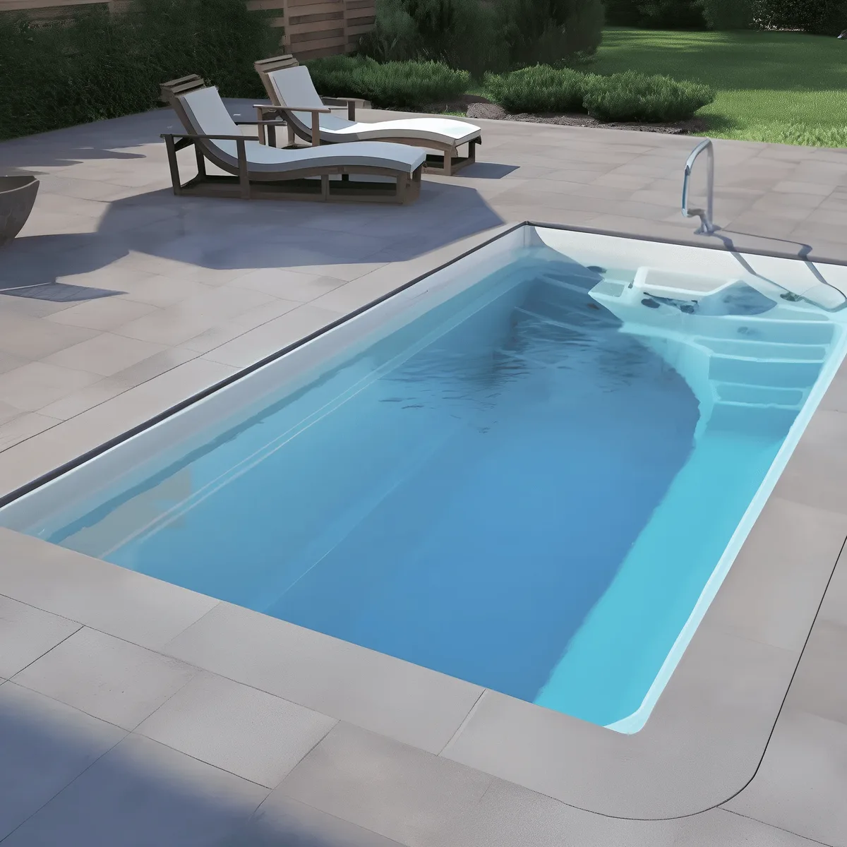 Композитный бассейн Laguna 5 — вид сверху в Пензе