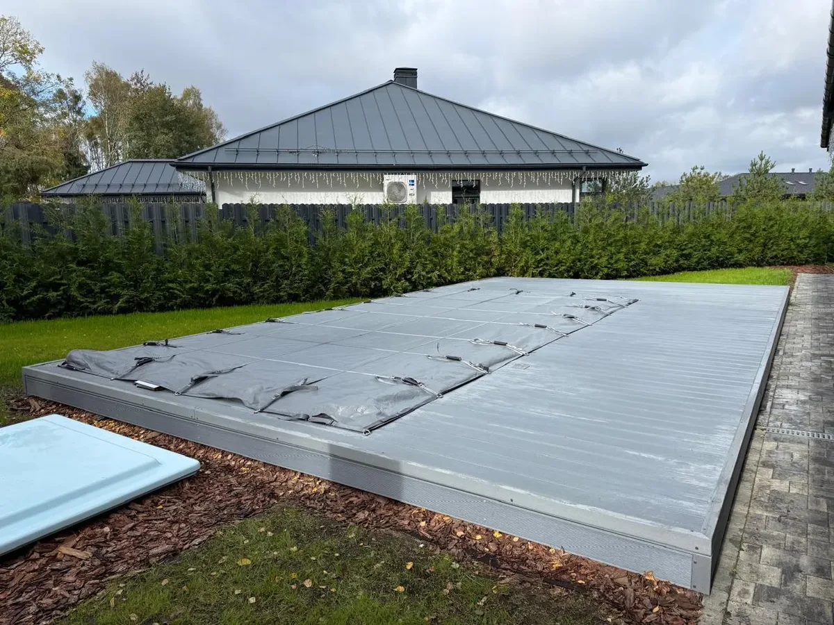 Покрывало Laguna Cover Mesh — установка в Пензе