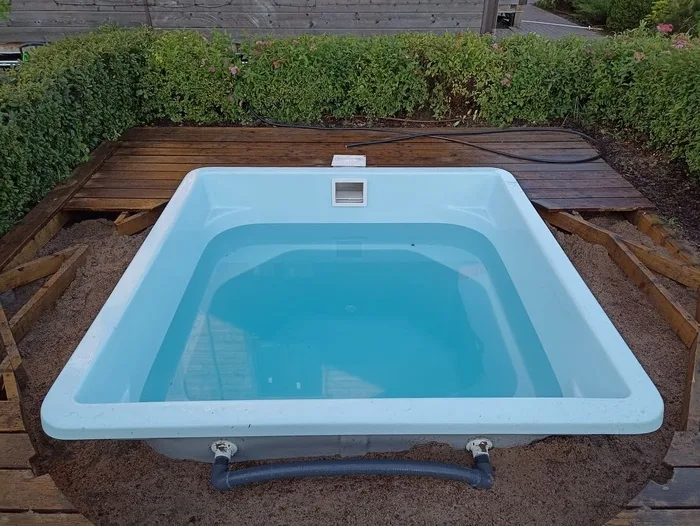 Композитная купель Laguna 2 — установка в Пензе